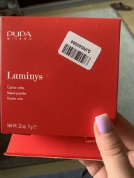Пудра для лица Pupa Luminys Silky Baked Face Powder №05 Amberlight 9 г (8011607099160) фото от покупателей 10