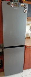 Холодильник Gorenje з нижн. мороз. камерою, 185х60х60см, 2 дв., Х- 207л, М- 93л, A++, NoFrost Plus, Fresh zone, Зовн. Диспл, сірий фото от покупателей 8