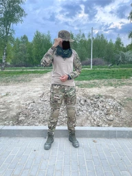 Тактическая форма Brutals убакс с налокотниками+штаны с наколенниками+панама р.7XL фото от покупателей 2