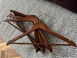 Набор плечики вешалки Hanger ND 44 см деревянные коричневого цвета 6 шт фото от покупателей 1