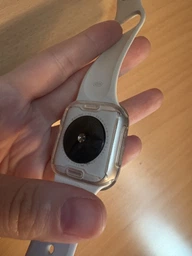 Защитный чехол для для Apple Watch 4/5/6/SE/SE 2 (40 мм) Прозрачный фото от покупателей 3