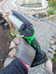 Мини-пила аккумуляторная RZTK Mini Saw 21V в кейсе, 2 АКБ и ЗУ фото от покупателей 4