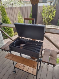 Мангал - гриль барбекю Vesuvi BBQ Wood 600 3 мм (m-Wood) фото от покупателей 1