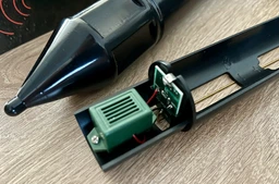 Аккумуляторный отпугиватель кротов и грызунов Bradas прямой Plus (CTRL-MO202B)