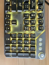 Клавіатура MSI STRIKE 600 SILENT UA 104key, Kailh Midnight Pro Silent Tactile, USB-A, EN/U фото від покупців 2