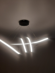 Люстра Berger 7021-PL-47 Black LED 50 Вт 4000К для кухни, спальни, прихожей