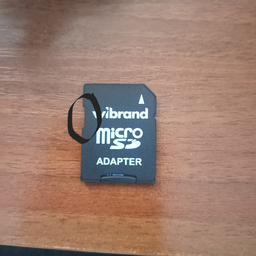Карта памяти Wibrand microSDHC 8GB Class 10 UHS-I U1 + SD адаптер (WICDHC10/8GB-A)