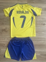 Форма футбольна дитяча Ronaldo (Роналдо) Al-Nasr «Аль-Наср» 2025, р.28 рост- 150-155, жовта фото от покупателей 6