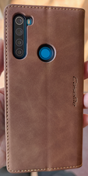 Чохол книжка з магнітом CaseMe Xiaomi Redmi Note 8 Wine (27373-42)