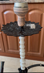 Кальян KARMA HOOKAH Модель 1.1 Белый ( Колба Craft Black )
