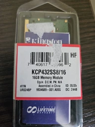 Оперативная память ноутбучная Kingston DDR4 16GB 3200MHz SO-DIMM PC4-25600 (KCP432SS8/16)