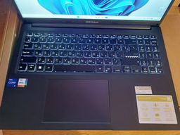 Ноутбук ASUS VivoBook 16 X1605ZA-MB521 (90NB0ZA3-M00H20) Indie Black / 16" IPS WUXGA+ / Intel Core i5-1235U / RAM 16 ГБ / SSD 512 ГБ / Підсвітка клавіатури