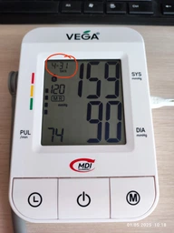 Тонометр автоматический VEGA VA-340 с индикатором аритмии фото от покупателей 6