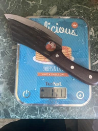 Универсальный кухонный нож шеф повара King Cary Santoku Kitchen 25 см нож топорик из нержавейки (2176)