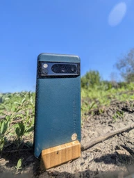 Чохол CODE з екошкіри для Google Pixel 8Pro Зелено- синій