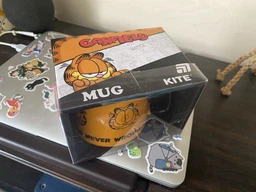 Чашка керамическая Kite Garfield 350 мл в подарочной коробке (GF25-218) фото от покупателей 5