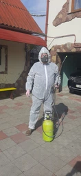 Маска респиратор LD-320 с клапоном противогазовый пылезащитный аерозольний со сменным фильтром 3 класс защиты BK_653 фото от покупателей 1