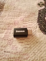 Переходник Baseus Ingenuity Series Mini OTG Adaptor USB-C to USB-A Blue (ZJJQ000003) [78669] фото от покупателей 5