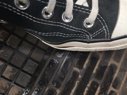 Чоловічі кеди високі Converse Chuck 70 Hi 162050C 41 (7.5) 26 см Чорні (888755675236)