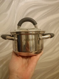 Велика каструля 4.7л з ручками, що не нагріваються Ardesto Pot Gemini Salerno фото від покупців 4