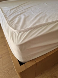 Наматрацник MirSon №7006 AquaTerry Mattress Cover водонепроникний на гумці по периметру 80 x 200 см (2200010909005) фото від покупців 3