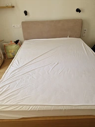 Наматрацник MirSon №7006 AquaTerry Mattress Cover водонепроникний на гумці по периметру 80 x 200 см (2200010909005) фото від покупців 1