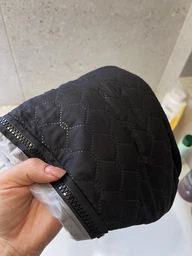 Електрична термошапка Wenan "Premium Black Thermal Cap" сушуар шапка для масок, фарбування, ламінування, доглядових салонних процедур та лікування волосся вдома, 2 режими від 45 до 60 градусів, колір чорний (220 Вт / Євровилка) фото від покупців 11