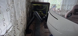 Настільне кріплення для монітора OfficePro MA851B з газліфтом 24-57" 2-22 кг Black фото від покупців 11