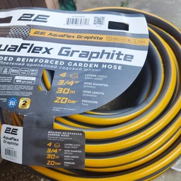 Шланг садовий 2Е AquaFlex Graphite 1/2" 20м 4 шари 20бар (2E-GHC12C20) фото від покупців 4