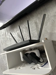 Настенная полка для роутера Wi-Fi Полка 30*20*13 см Белая фото от покупателей 4