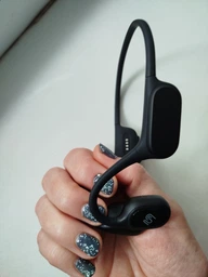 Наушники для активных детей FlowMotion Versa Kids Bluetooth 5.3 беспроводные водонепроницаемые IP68 память 32Gb открытое ухо Черный фото от покупателей 5