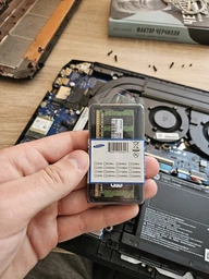 RAM Samsung 16GB DDR4 SO-DIMM 2400MHz CL17, Non-ECC, 1.2V для ноутбука (M471A2K43CB1-CRC) фото от покупателей 6