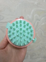 Силіконовий масажер для шкіри голови Masil Head Cleansing Massage Brush 1 шт (8809744060385) фото від покупців 1