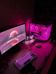 Игровая механическая клавиатура AULA F75 с RGB подсветкой Thunder Black, ENG + наклейки UA\RU