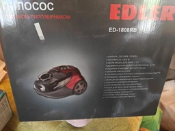 Пилосос для сухого прибирання Edler ED-1808RB фото від покупців 3
