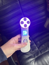 Массажер для лица микротоковый ультразвуковый с функцией EMS RF и LED светотерапии с микротоками скрабер с эффектом лифтинга и омоложения кожи 5в1 фото от покупателей 5