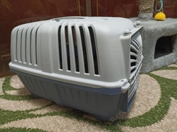 Переноска MPS PRATIKO 1 plast 48 x 31.5 x 33 см Вес животного до 10 кг Темно-синяя (8022967073370) фото от покупателей 8