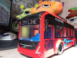 Городской Автобус Dickie Toys Вольво 7900Е 40 см с открывающимися дверями (3747015) Красный фото от покупателей 1