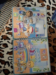 Альбом игра на липучках Тока Бока Школа "Back To School" фото от покупателей 1