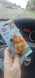 Іграшка для кота Trixie Мишка з пищалкою 8 см, плюш