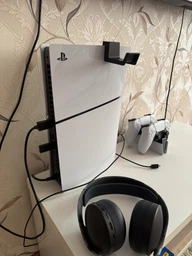 Крепление DOBE® TP5-0595 для наушников Pulse 3D на боковую панель Sony PlayStation 5 / PS5 Slim (White) [432992801]