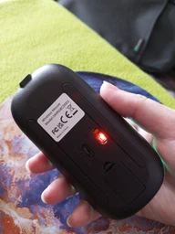 Беспроводная бесшумная аккумуляторная мышка с RGB подсветкой 1600DP Bluetooth 5.2 + 2.4 GHz тихая для ноутбуков пк планшетов плоская Slim фото от покупателей 7