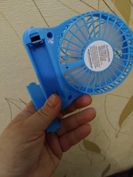 Настольный вентилятор Portable Fan белый (FMV148) фото от покупателей 4