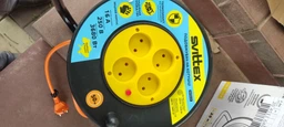 SV-2050 Підовжувач SVITTEX на котушці (30 м) з виносною розеткою СТАНДАРТ, 2х1,5 мм²