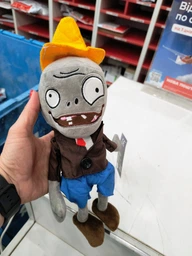 Мягкая Игрушка Plants vs Zombies Зомби с Конусом 30 см Растения Против Зомби