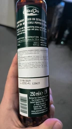 Оливковое масло Costa d'Oro Extra Virgine Chilli с перцем чили 250 мл (8007270700755)