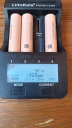 Акумулятор Voltronic 18650 Li-Ion LGDAHD2C1865, 2100mAh, 25A, 4.2/3.7/2.5V, BEIGE, PVC BOX (YT13281) фото від покупців 2
