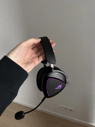 Наушники с микрофоном ASUS ROG Delta II Black (90YH03W0-BHUA00) фото от покупателей 7