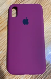 Чехол-накладка Silicone case для IPhone X/Xs Black чёрный
