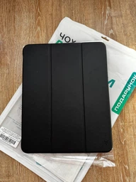 Чехол для планшета AIRON Premium SOFT для Apple iPad Pro 13 2024 с защитной пленкой и салфеткой Black (4822352781129)